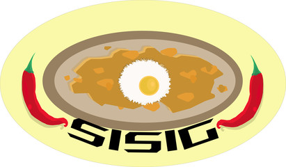 SISIG PINOY RECIPE logo business