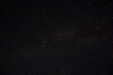 night lavender landscape Milky Way