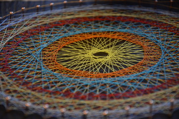 シュタイナー教育の糸掛け