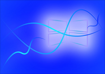 abstract blue background with lines, abstract blue background