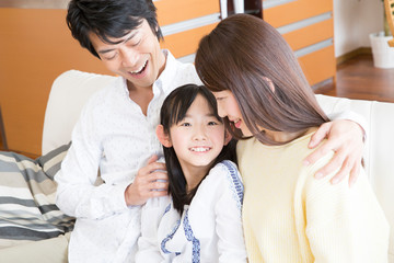 Obraz premium 笑顔の家族