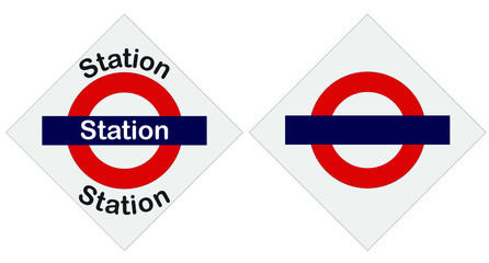 Mumbai local Station sing board