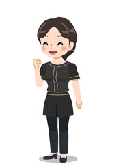 エステサロンの女性