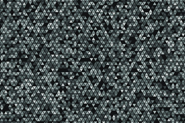 Triangular mosaic texture. Abstract polygonal background.