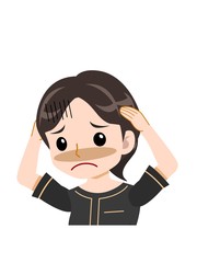 エステサロンの女性