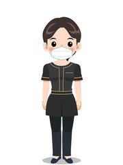 エステサロンの女性