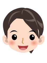 白衣を着た女性