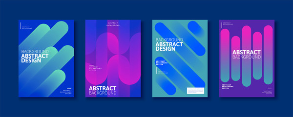 Abstract brochure template design