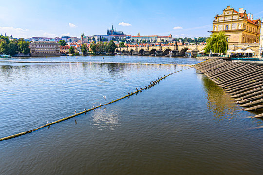 Ponte Carlo e Moldava, Praga