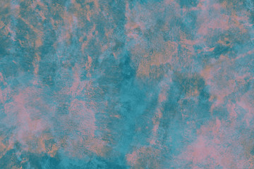 Abstract grunge retro background in blue colors
