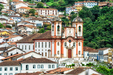 Nossa Senhora do Conceiçao Church, Ouro Preto, Minas Gerais, Brazil