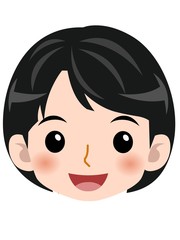 Obraz premium 夏の似合う女性