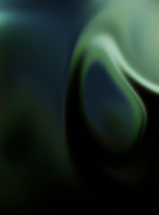 Fluid abstract background with colorful gradient. 2D illustration of modern movement.