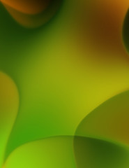 Abstract background. Fractal waves of magic energy and light motion. Colorful wallpaper template of glowing moving light shapes.