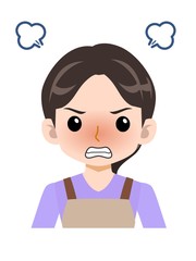 若いきれいな主婦