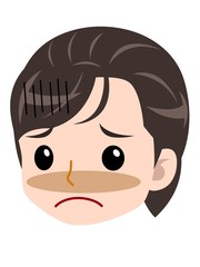 選挙活動中の女性