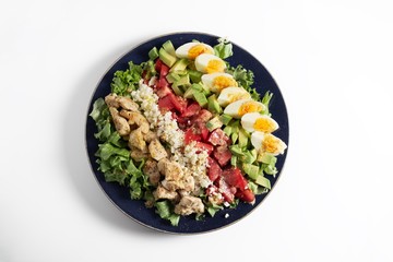 Cobb salad, main-dish American garden salad, American cuisine