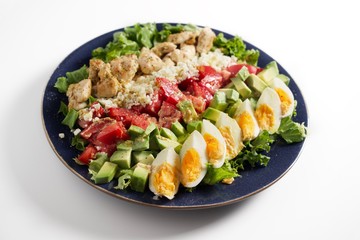 Cobb salad, main-dish American garden salad, American cuisine