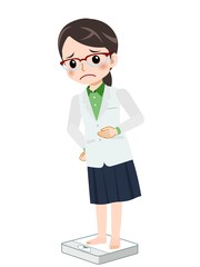 若い事務職の女性