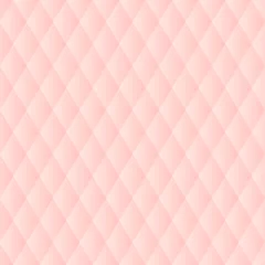 Foto op Canvas 3D pink rhombus seamless pattern element for background, wallpaper, texture, banner, label, cover etc. vector design © Nitiwa