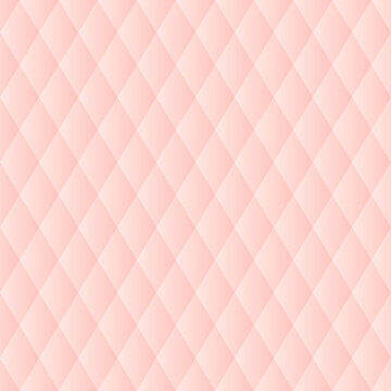 3D pink rhombus seamless pattern element for background, wallpaper, texture, banner, label, cover etc. vector design