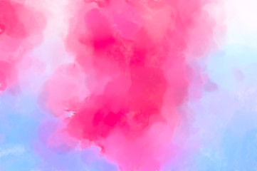 Watercolor brushstrokes. Modern art. Abstract texture. 2d illustration. Expressive handmade watercolors on surface. Colorful backdrop. Multi color backdrop. Contemporary wall art.