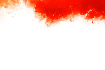 Brushed Painted Abstract Background. Brush stroked painting. Artistic vibrant and colorful wallpaper.