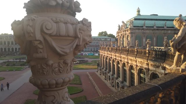 Dresden Zwinger Schloss Stallhof Sachsen Deutschland