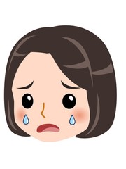 スーツを着た若い女性