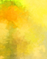 Watercolor painted background. Abstract Illustration wallpaper. Brush stroked painting. 2D Illustration.