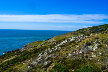 Fototapeta na wymiar Lymm Peninsula coastline