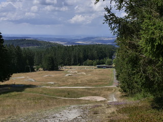 Obraz premium Blick vom Erbeskopf