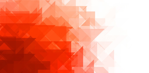 Obraz premium Overlapping design with triangles background. Abstract geometric wallpaper. Geometrical colorful triangular shapes.