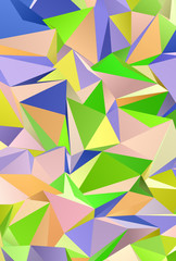 Abstract Low-Poly background. triangulated texture. Design 3d. Polygonal geometrical pattern. Triangular modern style