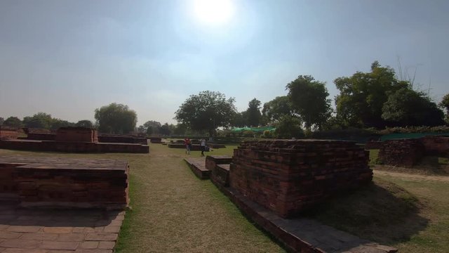 Buddha Vihar Complex and Dhamek Stupa