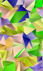Abstract Low-Poly background. triangulated texture. Design 3d. Polygonal geometrical pattern. Triangular modern style