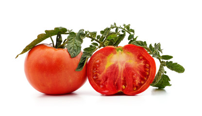Red tomato vegetable.