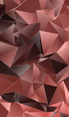 Abstract Low-Poly background. triangulated texture. Design 3d. Polygonal geometrical pattern. Triangular modern style