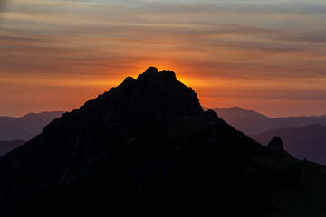 Sunrise in the Picos de Europa