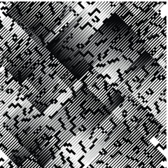 minimal background. Seamless pattern 80's - 90's years memphis design