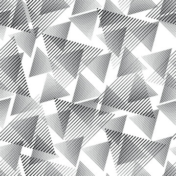 minimal background. Seamless pattern 80's - 90's years memphis design