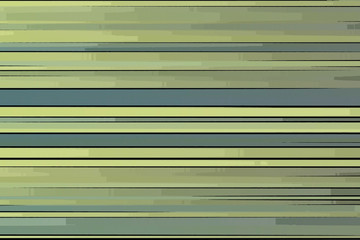 Fototapeta premium Yellow, green and light blue lines posterization style background, digitally created.