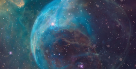 blue planet in space