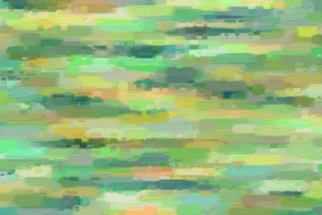 Dark green lines oil paint with big brush background, digitally created.