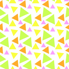 Triangle seamless pattern Abstract vector geometric background.Print for interior design and fabric