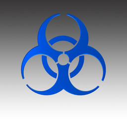 Symbol f&uuml;r Ansteckungsgefahr