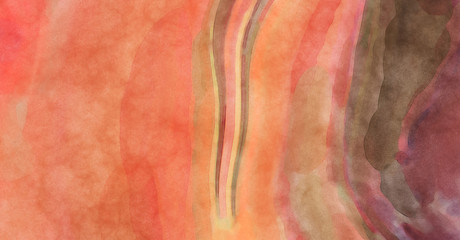 Soft watercolor wallpaper. Artistic painting with softly brushed colors. Pastel colors dabbed background. Painted abstract wall art.