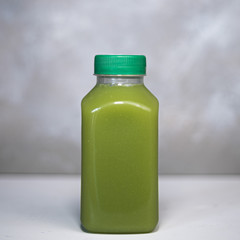 Green juice detox juice cucumber or kale spinach 
