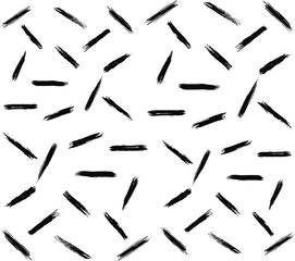  Abstract background with brush strokes. Ink painted hand made texture. Scribble smear on transparent background abstract grunge texture pattern.  