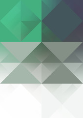 Fototapeta premium Geometric background of minimalist design. Abstract creative concept illustration.